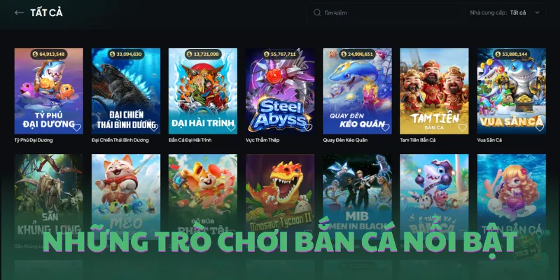 Những trò chơi bắn cá đổi thưởng nổi bật nhất tại GEM88